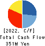 Microwave Chemical Co.,Ltd. Cash Flow Statement 2022年3月期