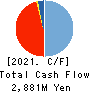CHIC Holdings INC. Cash Flow Statement 2021年9月期