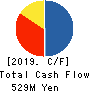 Naito & Co.,Ltd. Cash Flow Statement 2019年2月期