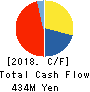MOBCAST HOLDINGS INC. Cash Flow Statement 2018年12月期
