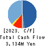 A.D.Works Group Co.,Ltd. Cash Flow Statement 2023年12月期