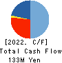 PBsystems,Inc. Cash Flow Statement 2022年9月期