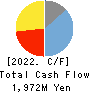 HOKURIKU ELECTRIC INDUSTRY CO., LTD. Cash Flow Statement 2022年3月期