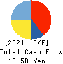 AIN HOLDINGS INC. Cash Flow Statement 2021年Apr期 AIN HOLDINGS INC. Cash Flow Statement 2021年4月期