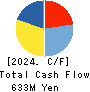 CAICA DIGITAL Inc. Cash Flow Statement 2024年10月期
