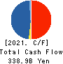 Asahi Group Holdings, Ltd. Cash Flow Statement 2021年12月期