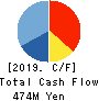 HIRAGA CO.,LTD. Cash Flow Statement 2019年3月期