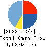 FCE Inc. Cash Flow Statement 2023年9月期