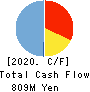 ANDOR Co.,Ltd. Cash Flow Statement 2020年3月期