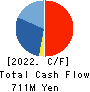 ABIST Co.,Ltd. Cash Flow Statement 2022年9月期