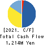 DELICA FOODS HOLDINGS CO.,LTD. Cash Flow Statement 2021年3月期