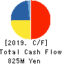 SEIWA CHUO HOLDINGS CORPORATION Cash Flow Statement 2019年12月期