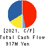 Nippon Avionics Co., Ltd. Cash Flow Statement 2021年3月期