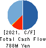 FRUTA FRUTA INC. Cash Flow Statement 2021年3月期