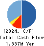 QD Laser,Inc. Cash Flow Statement 2024年3月期