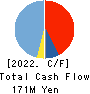 SHINTO Holdings,Inc. Cash Flow Statement 2022年1月期