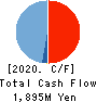 Billing System Corporation Cash Flow Statement 2020年12月期
