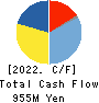 Imagineer Co.,Ltd. Cash Flow Statement 2022年3月期