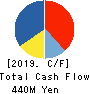 i Cubed Systems, Inc. Cash Flow Statement 2019年6月期