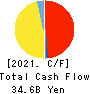 SHINKO ELECTRIC INDUSTRIES CO.,LTD. Cash Flow Statement 2021年3月期