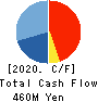 RIVER ELETEC CORPORATION Cash Flow Statement 2020年3月期