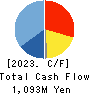 Ateam Holdings Co.,Ltd. Cash Flow Statement 2023年7月期