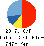 NIPPON ENGINEERING CONSULTANTS CO.,LTD. Cash Flow Statement 2017年6月期