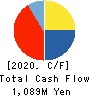 RIBOMIC Inc. Cash Flow Statement 2020年Mar期 RIBOMIC Inc. Cash Flow Statement 2020年3月期