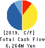 Wealth Management, Inc. Cash Flow Statement 2019年3月期
