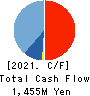 Sumiseki Holdings,Inc. Cash Flow Statement 2021年3月期