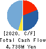 RACCOON HOLDINGS, Inc. Cash Flow Statement 2020年4月期