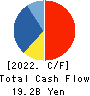 Wealth Management, Inc. Cash Flow Statement 2022年3月期