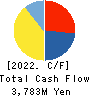 SAIBO Co.,Ltd. Cash Flow Statement 2022年3月期