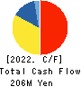 WITZ Corporation Cash Flow Statement 2022年8月期