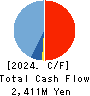 Interworks Confidence Inc. Cash Flow Statement 2024年3月期