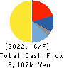 CMK CORPORATION Cash Flow Statement 2022年Mar期 CMK CORPORATION Cash Flow Statement 2022年3月期