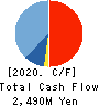 Software Service,Inc. Cash Flow Statement 2020年10月期