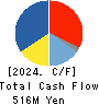 IWABUCHI CORPORATION Cash Flow Statement 2024年Mar期 IWABUCHI CORPORATION Cash Flow Statement 2024年3月期
