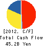 TOKYU LAND CORPORATION Cash Flow Statement 2012年3月期