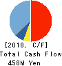 i Cubed Systems, Inc. Cash Flow Statement 2018年6月期