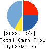 FCE Inc. Cash Flow Statement 2023年9月期