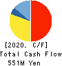 HIRAGA CO.,LTD. Cash Flow Statement 2020年3月期