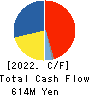 SOCIALWIRE CO.,LTD. Cash Flow Statement 2022年3月期