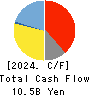 MCJ Co.,Ltd. Cash Flow Statement 2024年3月期