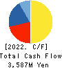 TAYA Co.,Ltd. Cash Flow Statement 2022年Mar期 TAYA Co.,Ltd. Cash Flow Statement 2022年3月期