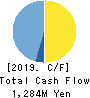KUBOTEK CORPORATION Cash Flow Statement 2019年3月期