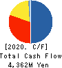 TOBISHIMA CORPORATION Cash Flow Statement 2020年3月期