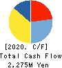 eGuarantee,Inc. Cash Flow Statement 2020年3月期