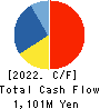 DAISHO CO.,LTD. Cash Flow Statement 2022年Mar期 DAISHO CO.,LTD. Cash Flow Statement 2022年3月期