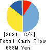 ESTELLE HOLDINGS CO., LTD. Cash Flow Statement 2021年3月期